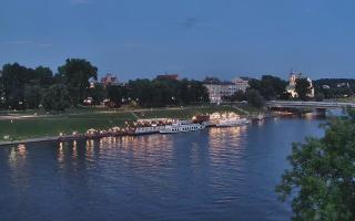 Kraków widok na Most Grunwaldzki - 31-07-2025 18:45
