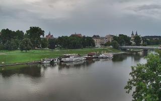 Kraków widok na Most Grunwaldzki - 02-08-2025 04:39