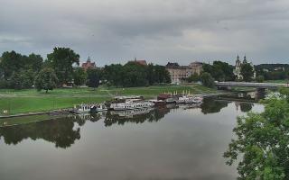 Kraków widok na Most Grunwaldzki - 02-08-2025 06:02