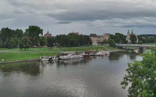 Kraków widok na Most Grunwaldzki - 02-08-2025 06:25