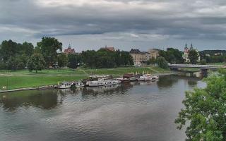 Kraków widok na Most Grunwaldzki - 02-08-2025 06:33