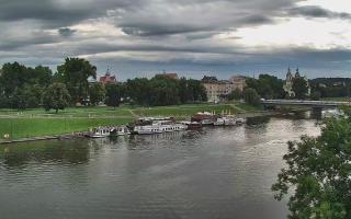 Kraków widok na Most Grunwaldzki - 02-08-2025 07:11