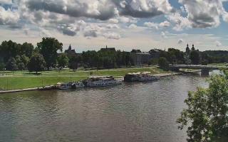 Kraków widok na Most Grunwaldzki - 02-08-2025 08:49