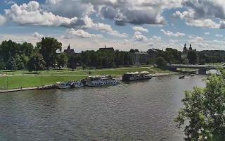 Kraków widok na Most Grunwaldzki - 02-08-2025 09:20