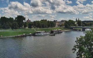 Kraków widok na Most Grunwaldzki - 02-08-2025 10:20