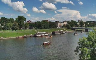 Kraków widok na Most Grunwaldzki - 02-08-2025 12:14