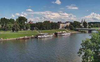 Kraków widok na Most Grunwaldzki - 02-08-2025 12:45