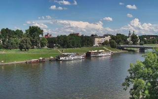Kraków widok na Most Grunwaldzki - 02-08-2025 12:52