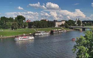 Kraków widok na Most Grunwaldzki - 02-08-2025 14:00