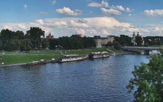 Kraków widok na Most Grunwaldzki - 02-08-2025 14:16