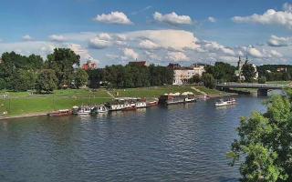 Kraków widok na Most Grunwaldzki - 02-08-2025 14:23