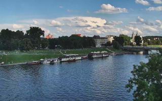 Kraków widok na Most Grunwaldzki - 02-08-2025 14:31