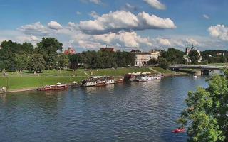Kraków widok na Most Grunwaldzki - 02-08-2025 14:54
