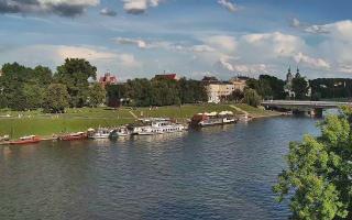 Kraków widok na Most Grunwaldzki - 02-08-2025 15:39