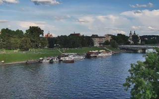 Kraków widok na Most Grunwaldzki - 02-08-2025 15:47