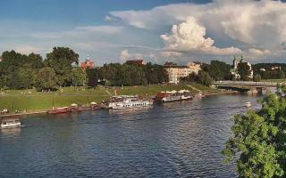 Kraków widok na Most Grunwaldzki - 02-08-2025 16:25