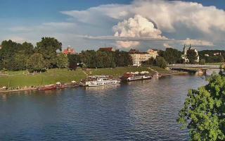 Kraków widok na Most Grunwaldzki - 02-08-2025 16:32