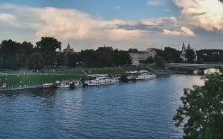 Kraków widok na Most Grunwaldzki - 02-08-2025 17:18