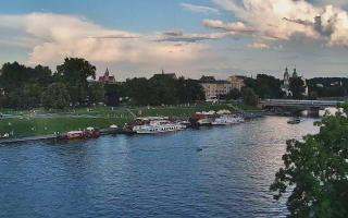 Kraków widok na Most Grunwaldzki - 02-08-2025 17:25