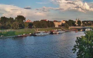 Kraków widok na Most Grunwaldzki - 02-08-2025 17:33