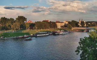 Kraków widok na Most Grunwaldzki - 02-08-2025 17:41