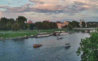 Kraków widok na Most Grunwaldzki - 02-08-2025 17:56