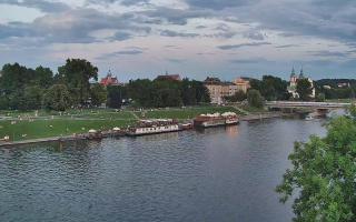 Kraków widok na Most Grunwaldzki - 02-08-2025 18:11