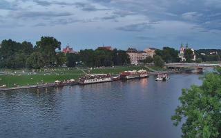 Kraków widok na Most Grunwaldzki - 02-08-2025 18:18