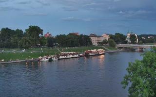 Kraków widok na Most Grunwaldzki - 02-08-2025 18:26