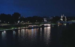 Kraków widok na Most Grunwaldzki - 02-08-2025 19:04