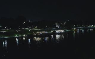 Kraków widok na Most Grunwaldzki - 02-08-2025 21:28