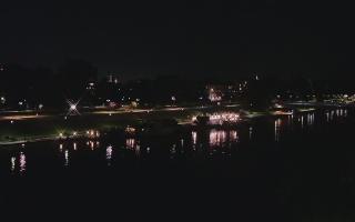 Kraków widok na Most Grunwaldzki - 02-08-2025 21:43
