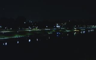 Kraków widok na Most Grunwaldzki - 02-08-2025 22:21