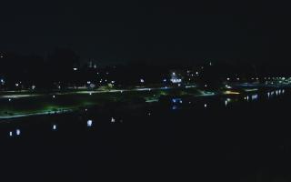 Kraków widok na Most Grunwaldzki - 02-08-2025 22:37