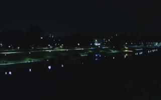 Kraków widok na Most Grunwaldzki - 02-08-2025 22:44