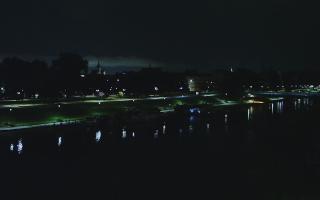 Kraków widok na Most Grunwaldzki - 03-08-2025 00:53