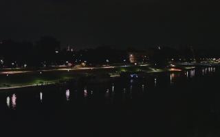 Kraków widok na Most Grunwaldzki - 03-08-2025 01:08