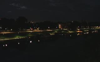 Kraków widok na Most Grunwaldzki - 03-08-2025 02:01