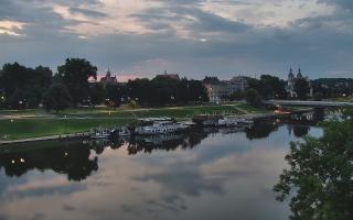 Kraków widok na Most Grunwaldzki - 03-08-2025 02:39