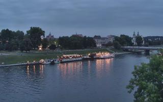 Kraków widok na Most Grunwaldzki - 21-08-2025 17:51