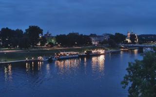 Kraków widok na Most Grunwaldzki - 21-08-2025 17:59