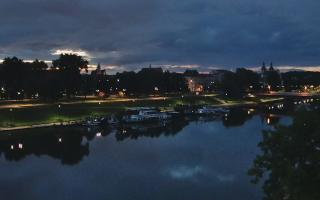 Kraków widok na Most Grunwaldzki - 15-09-2025 03:33