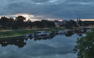 Kraków widok na Most Grunwaldzki - 15-09-2025 03:41
