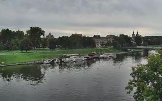 Kraków widok na Most Grunwaldzki - 16-09-2025 06:45