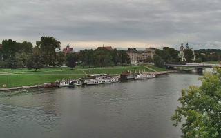 Kraków widok na Most Grunwaldzki - 16-09-2025 09:55