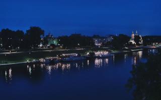 Kraków widok na Most Grunwaldzki - 16-09-2025 17:15