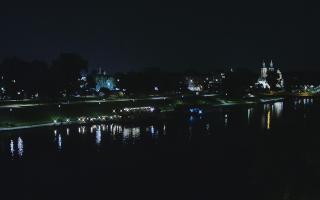 Kraków widok na Most Grunwaldzki - 16-09-2025 19:01