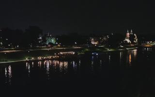 Kraków widok na Most Grunwaldzki - 16-09-2025 19:09