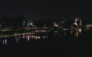 Kraków widok na Most Grunwaldzki - 16-09-2025 19:17