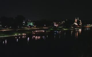 Kraków widok na Most Grunwaldzki - 16-09-2025 19:47